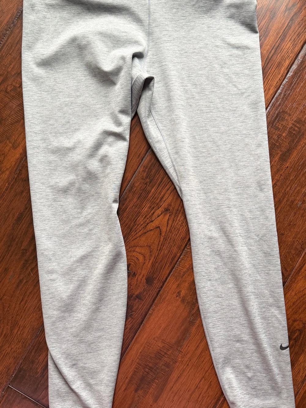 Nike Light Gray Women's Dri-Fit Athletic Leggings